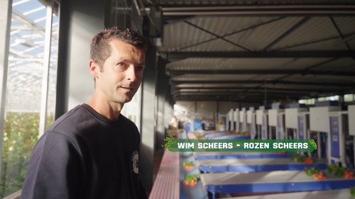 Screenshot uit aflevering over innovatieve tuinbouwtechnieken