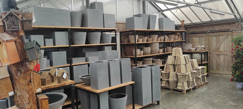 assortiment buitenpotten