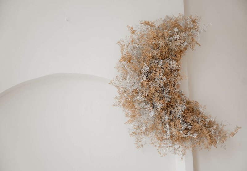 Droogbloem installatie - Maantje 