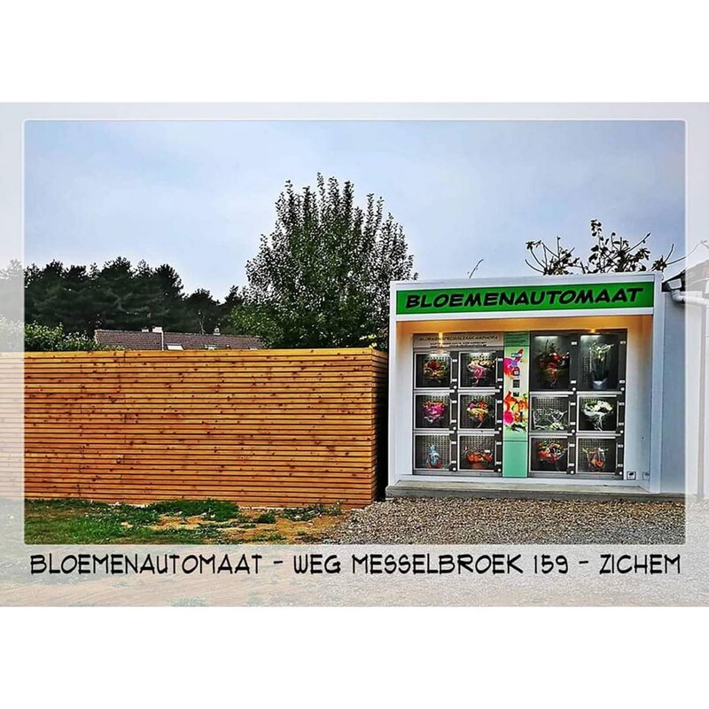 bloemenautomaat 24/7 Weg Messelbroek 159 te Zichem